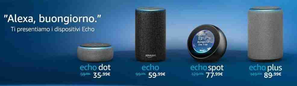 Alexa di Amazon parla italiano 6 Amazon Alexa Echo