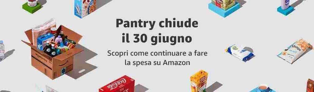 Amazon Pantry chiude